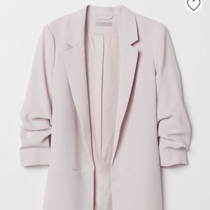 H&M Ruched Blazer